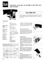 Dual DMS-200-Owners-Manual 